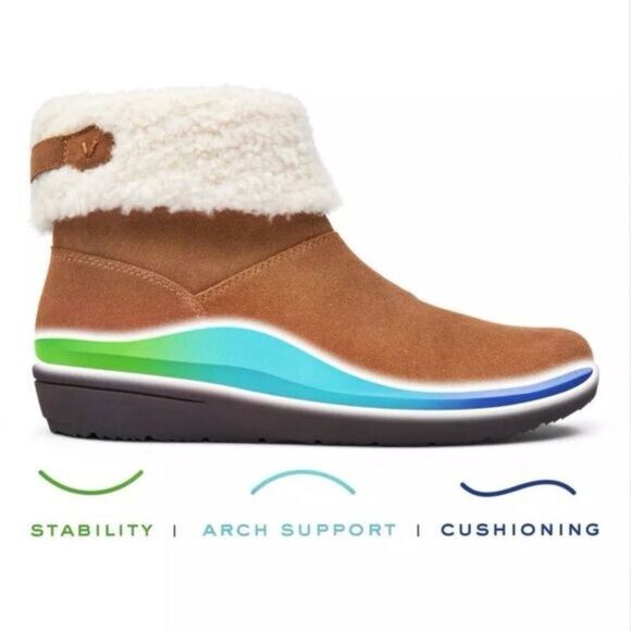 Vionic Magnolia Ruth Suede Bootie - Picture 15 of 16